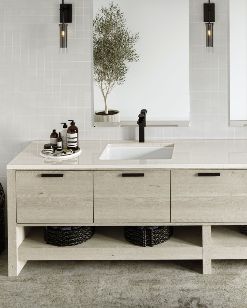 Silestone_Suma_Linen_cream_bathroom